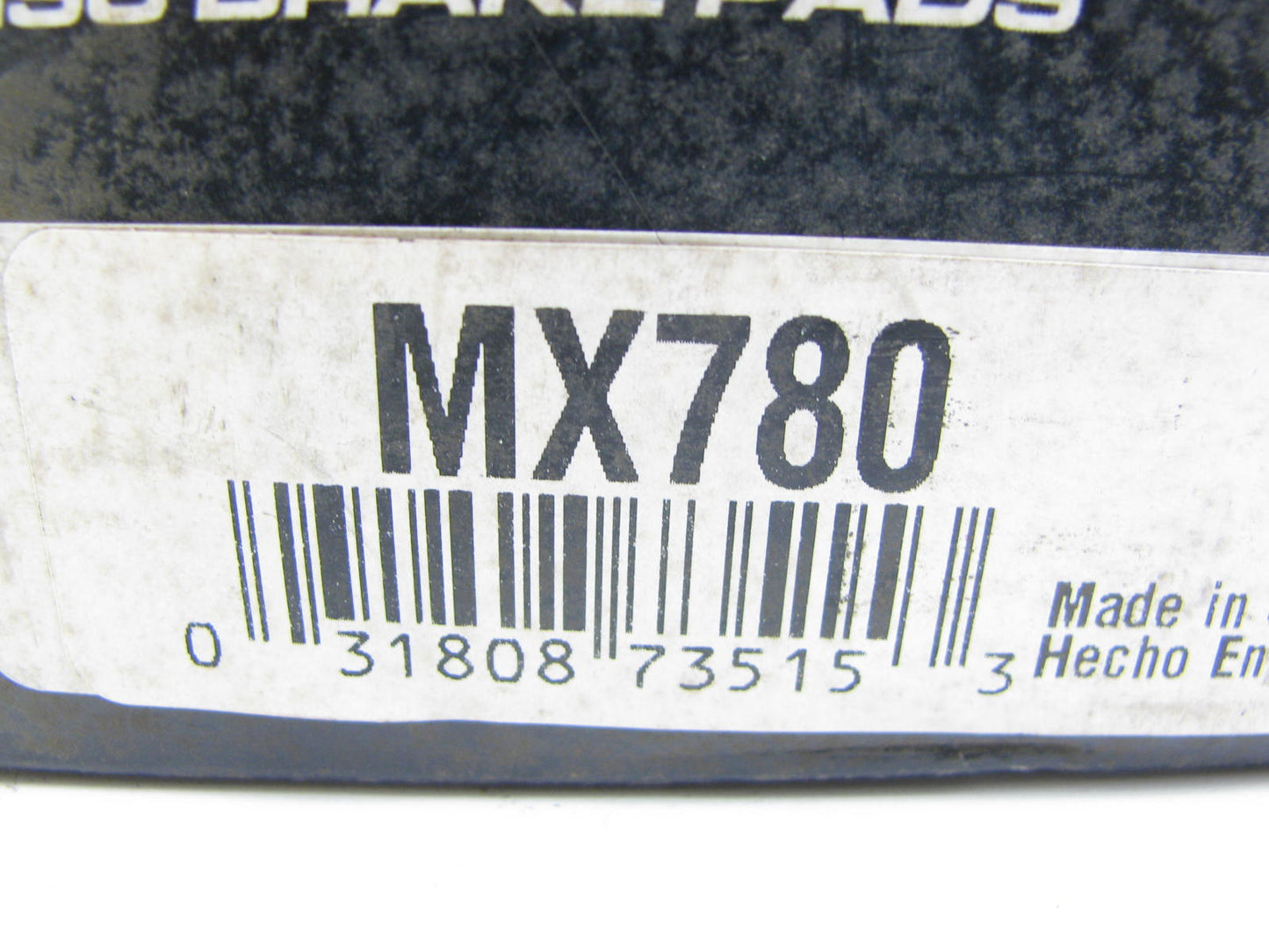 Morse MX780 FRONT Brake Pads For 1990-95 Volkswagen Corrado 1993-95 Passat