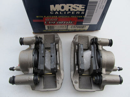 Remanufactured Morse P1336A Front Disc Brake Caliper Set With Brake Pads