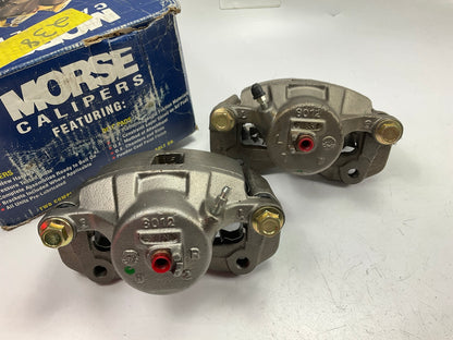 MISSING BRAKE PADS - REMAN. Morse P1694 Disc Brake Caliper Set - Front