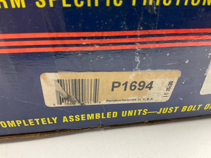 MISSING BRAKE PADS - REMAN. Morse P1694 Disc Brake Caliper Set - Front