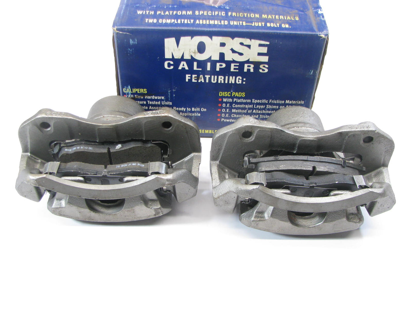 REMAN Morse P1694 Front Brake Caliper Set For 1995-2000 Sebring, Avenger