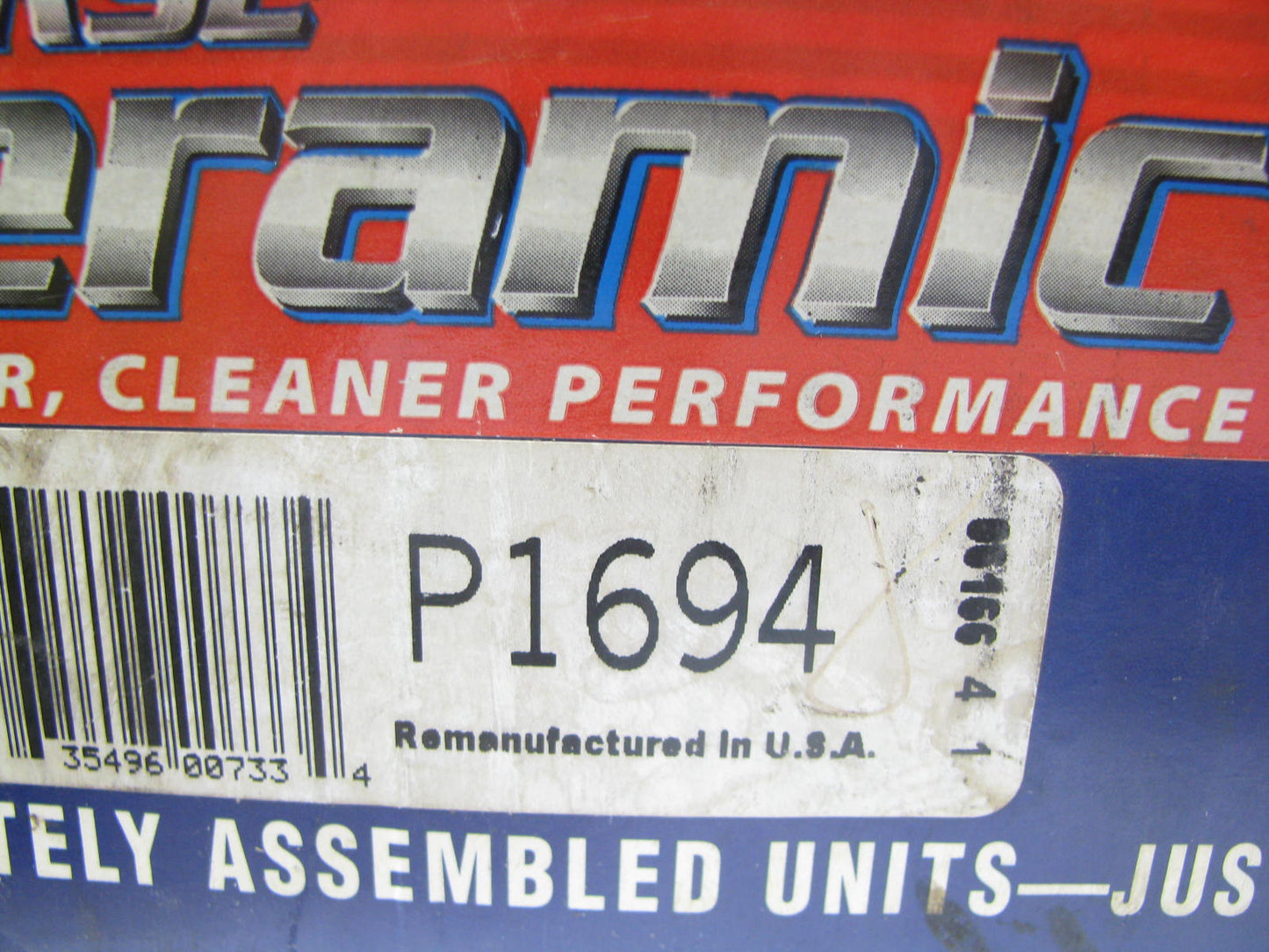 REMAN. Morse P1694 Front Brake Caliper Set For 1995-1999 Mitsubishi Eclipse