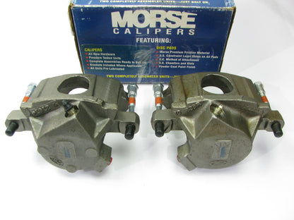 REMAN. Morse P4150 Front Brake Caliper Set WITHOUT BRAKE PADS