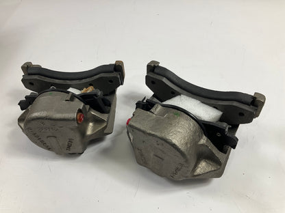 REMAN. Morse P4166 Front Brake Caliper Set Loaded With Brake Pads