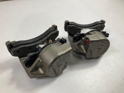 REMAN. Morse P4166 Front Brake Caliper Set Loaded With Brake Pads