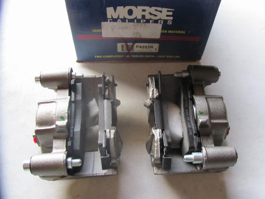 Morse P4253N Front Brake Caliper Set With Brake Pads