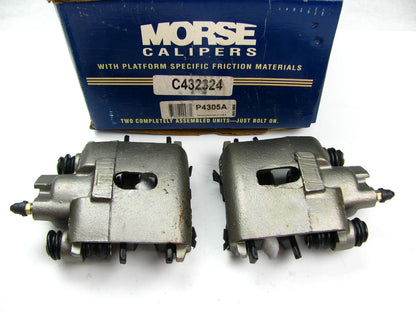 Reman Morse P4305A Rear Brake Caliper Set With Pads