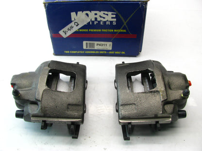 REMAN Morse P4311 Front Brake Caliper Set W/ Pads - 1989-1992 Thunderbird Cougar