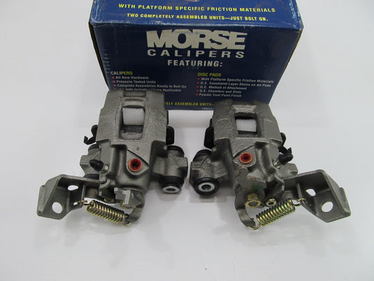 Remanufactured Morse P4327 REAR Brake Caliper Set - Loaded With Brake Pads