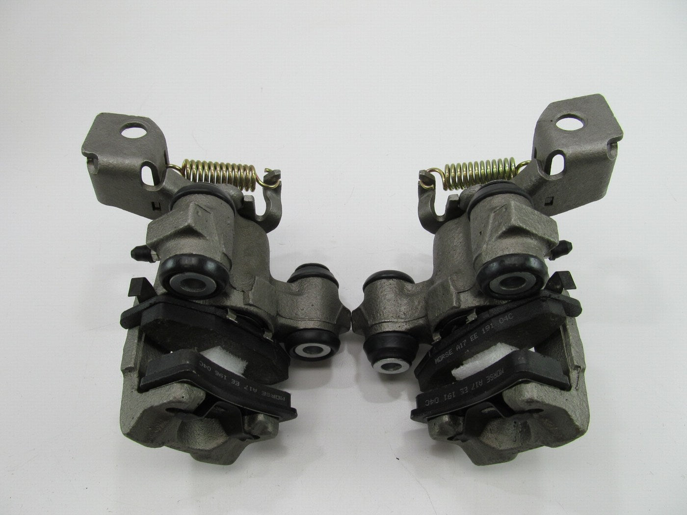 Remanufactured Morse P4327 REAR Brake Caliper Set - Loaded With Brake Pads