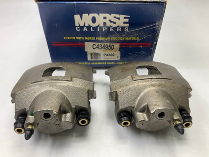 REMAN. Morse P4360-INC Front Brake Caliper Set, COMES WITHOUT PADS