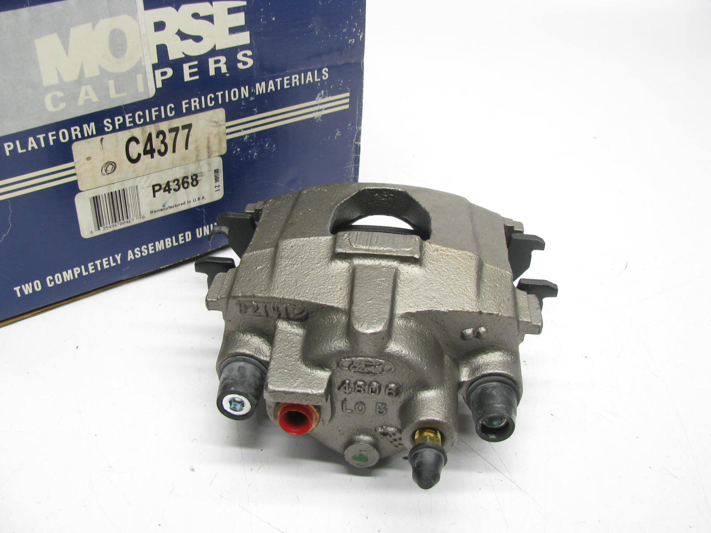 REMAN Morse P4656 REAR RIGHT Brake Caliper W/ Pads