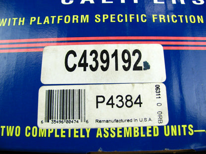 Morse P4384 Reman Front Brake Caliper Set For 1993-94 Intrepid, 1993-97 Vision