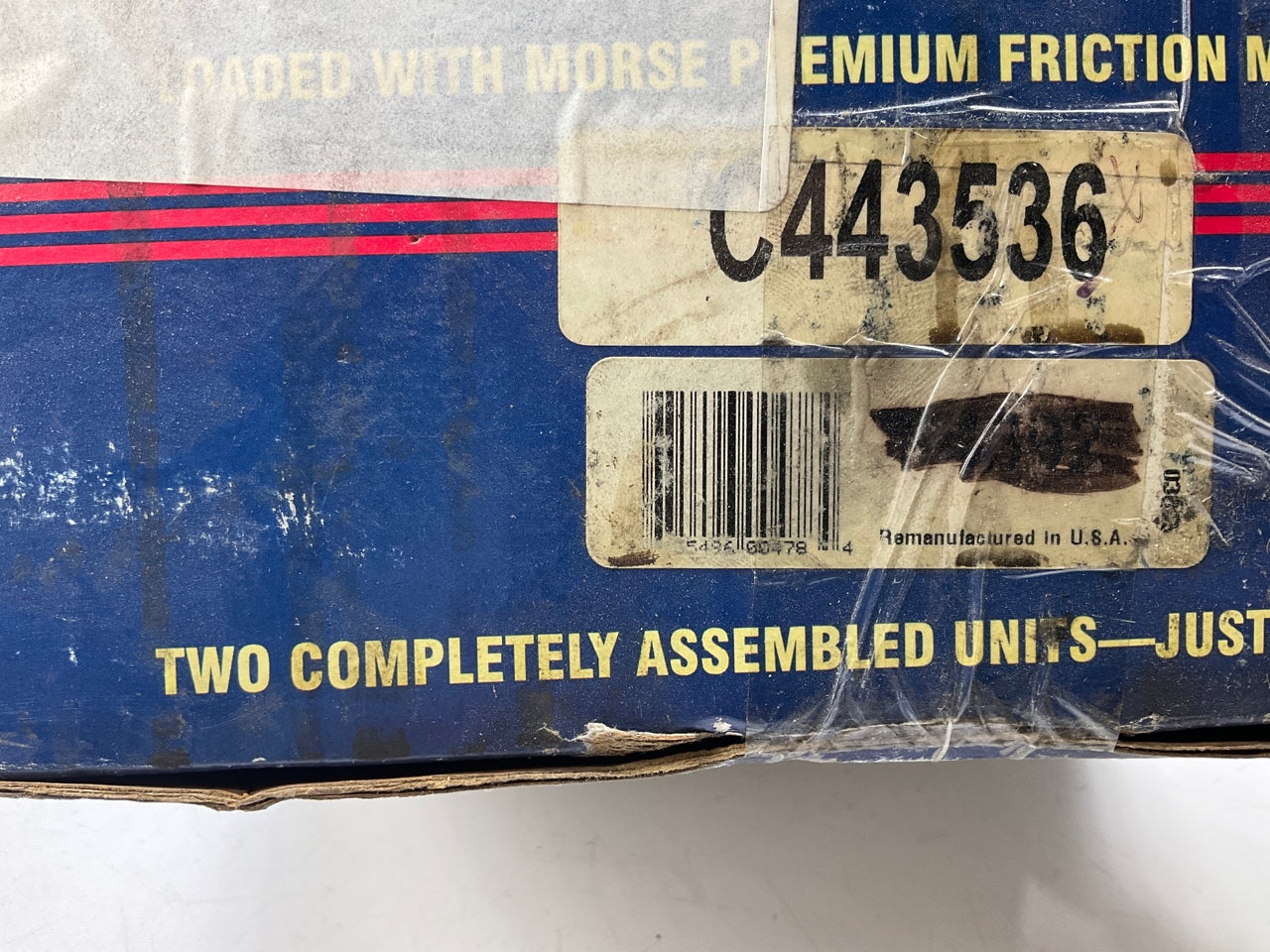 Missing Hardware & Bracket - REMAN Morse Rear Right Brake Caliper 1995-99 Lumina