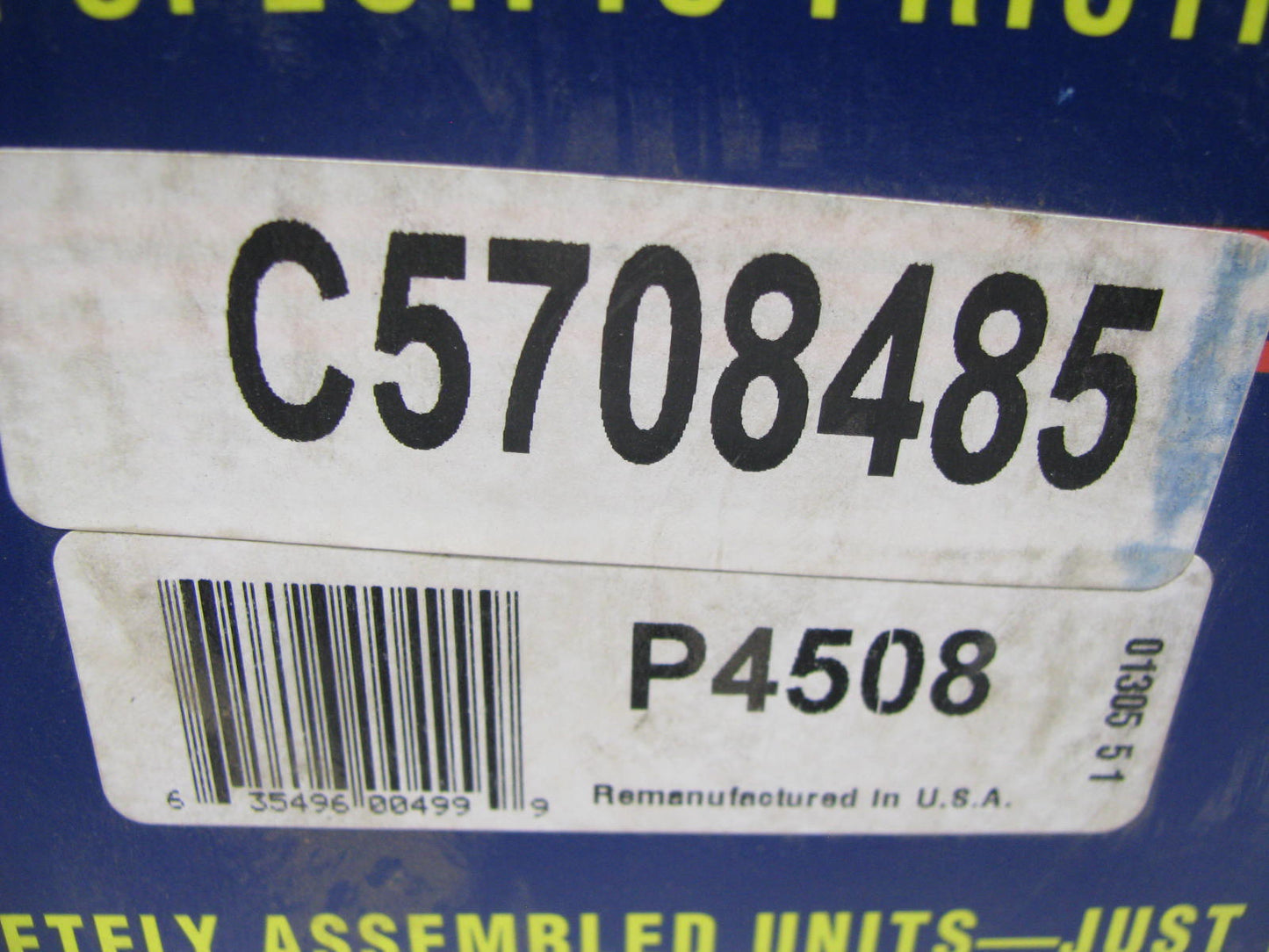 Morse P4508 Remanufactured Disc Brake Caliper Set - Rear