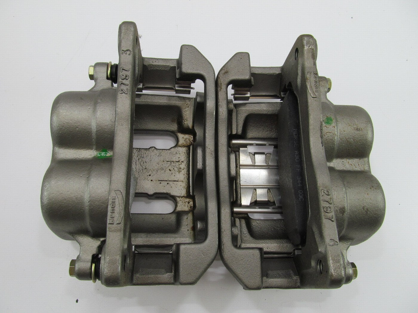 REMAN. Morse P4606B Front Brake Caliper Set  (REAR WHEEL DRIVE ONLY)