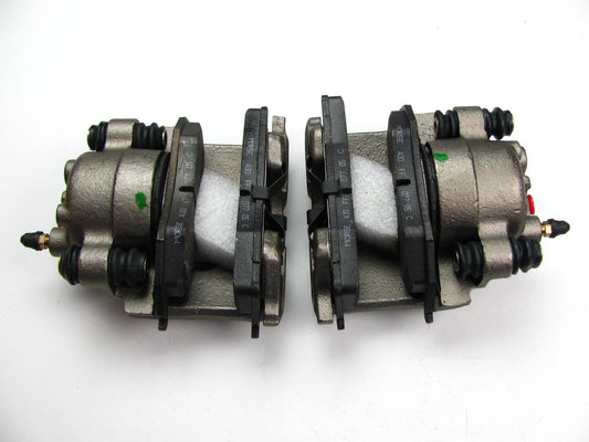 REMANUFACTURED Morse P4642 Front Disc Brake Caliper Set Loaded With Brake Pads