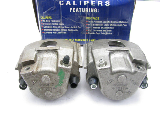 REMAN. Morse P4714-NO PADS Brake Caliper Set - Front Left & Right, Without Pads