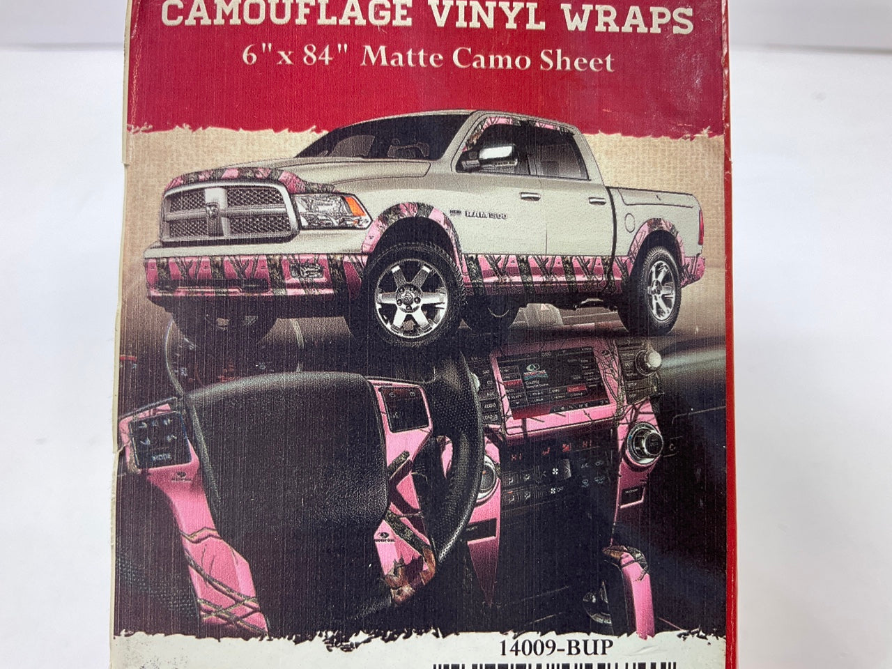 Mossy Oak 14009BUP Pink Camo Camouflage Vinyl Wrap 6''x84''