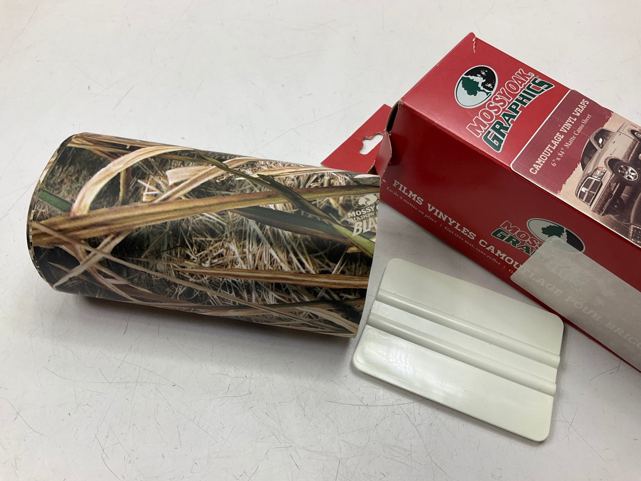 Mossy Oak 14009-SGB Camo Vinyl Wrap 6''x84'' Matte Camo Sheet Grass Blades Design