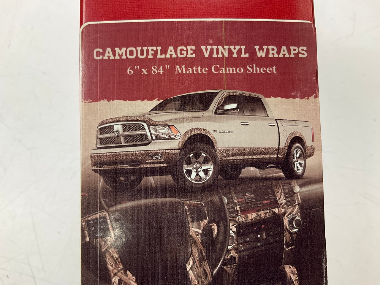 Mossy Oak 14009-SGB Camo Vinyl Wrap 6''x84'' Matte Camo Sheet Grass Blades Design