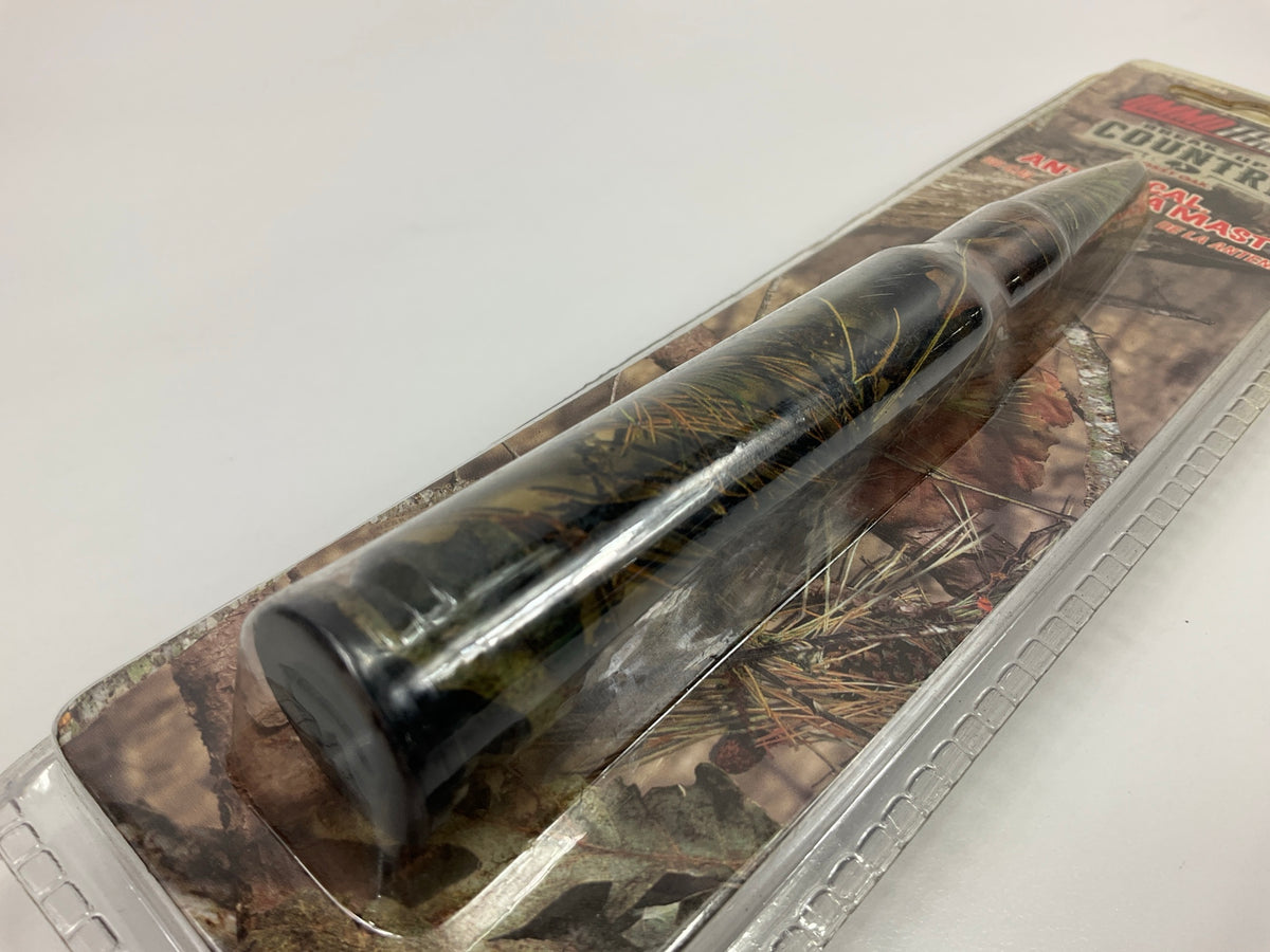 Mossy Oak AW50MS Camo 5.5'' Billet Aluminum .50 Caliber Antenna Mast, Universal