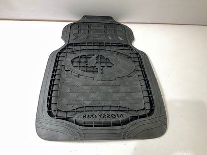 Mossy Oak C000002090299 Black Rubber Universal Trim-to-Fit Floor Mats, Front