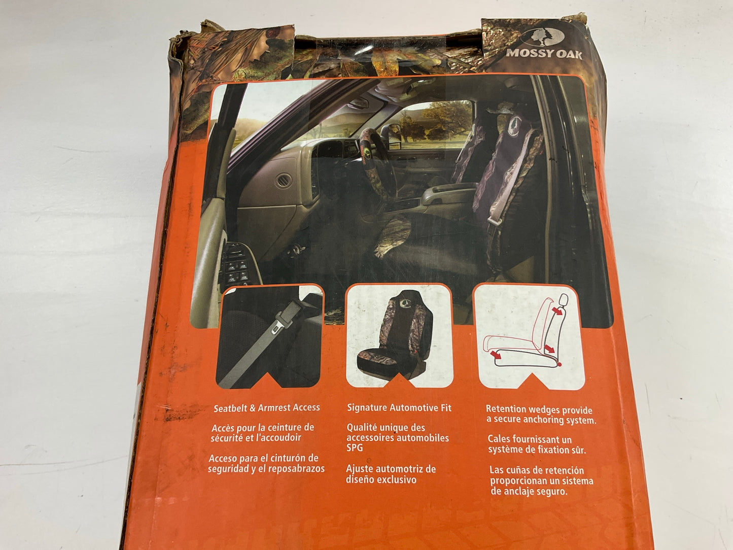 OPEN BOX - Mossy Oak MSC4417 Universal Fit Country Camo Hunter Seat Cover