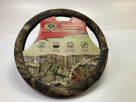 Mossy Oak MSW3407 Camo Pattern Universal Steering Wheel Cover 15.5-16'' Diameter