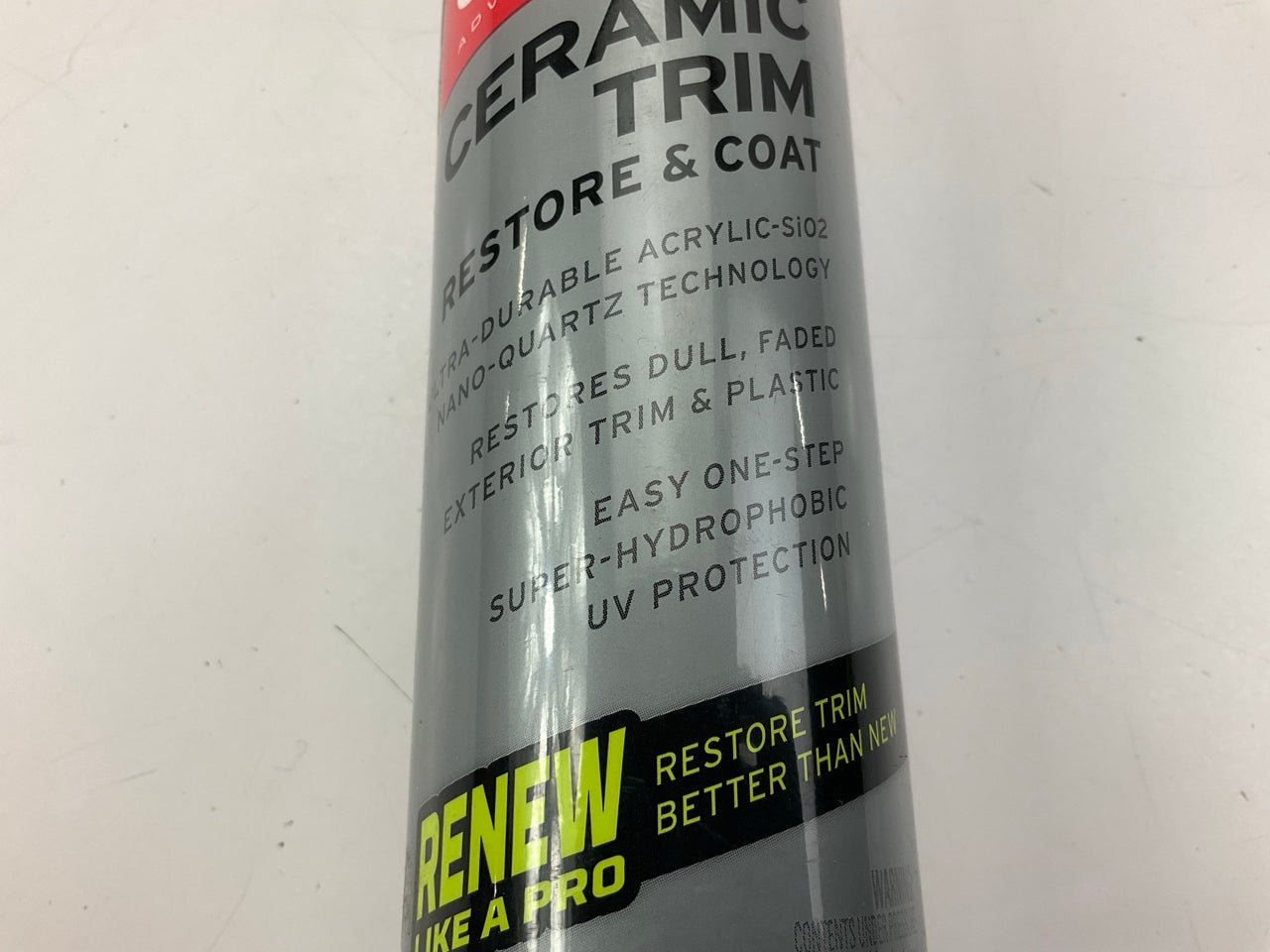 Mothers CMX CERAMIC TRIM RESTORE & COAT Restores Dull Faded Ext Trim & Plastic