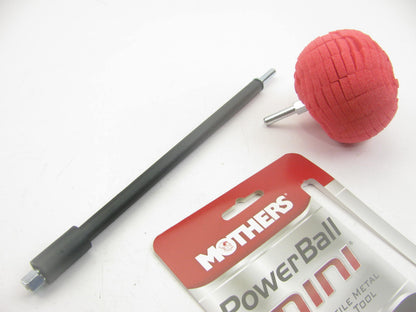 Mothers 05141 PowerBall Mini Metal Polishing Tool - Speed Polisher For Drill
