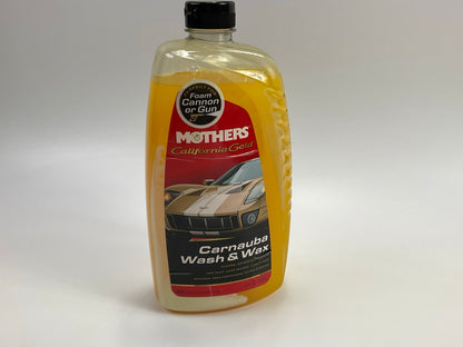 Mothers 05674 California Gold Carnauba Wash & Wax - 64oz, SPOT FREE