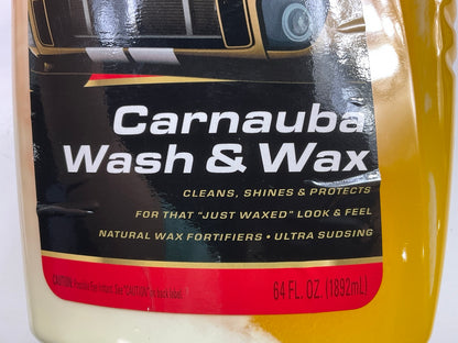 Mothers 05674 California Gold Carnauba Wash & Wax - 64oz, SPOT FREE