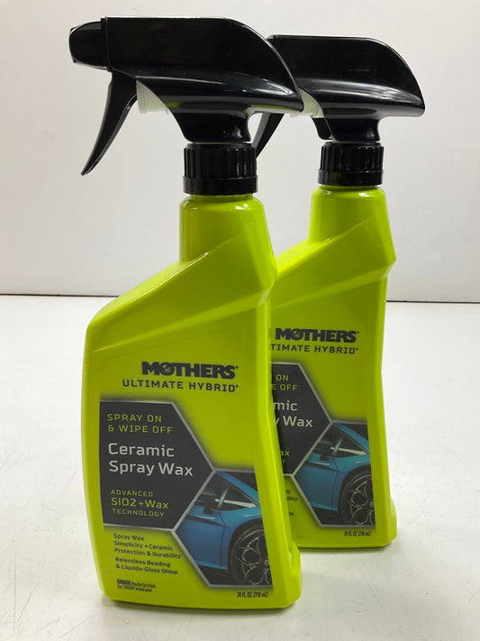 (2) Mothers 08264 Ultimate Hybrid Ceramic Detailer And Bead Booster, 24 Oz