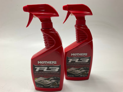 (2) MOTHERS 09224 R3 Racing Rubber Remover Removes Grime Dirt & Soil - 24 Oz Ea.