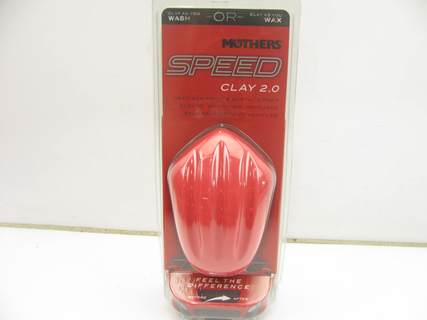 Mothers 17240 Speed Clay 2.0-Automotive Paint Cleaner Surface Prep Tool