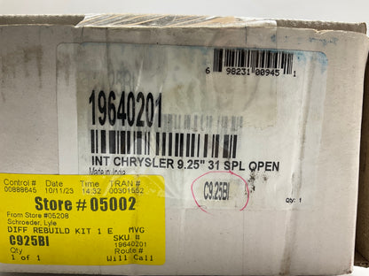 Motive Gear C9.25BI Open Internal Differential Rebuild Kit