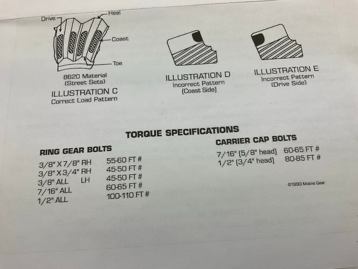 Motive Gear D44-456GX Differential Ring And Pinion - Dana 44 - 4.56 Ratio