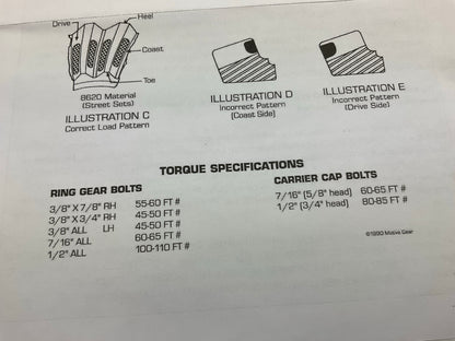 Motive Gear D44-456GX Differential Ring And Pinion - Dana 44 - 4.56 Ratio