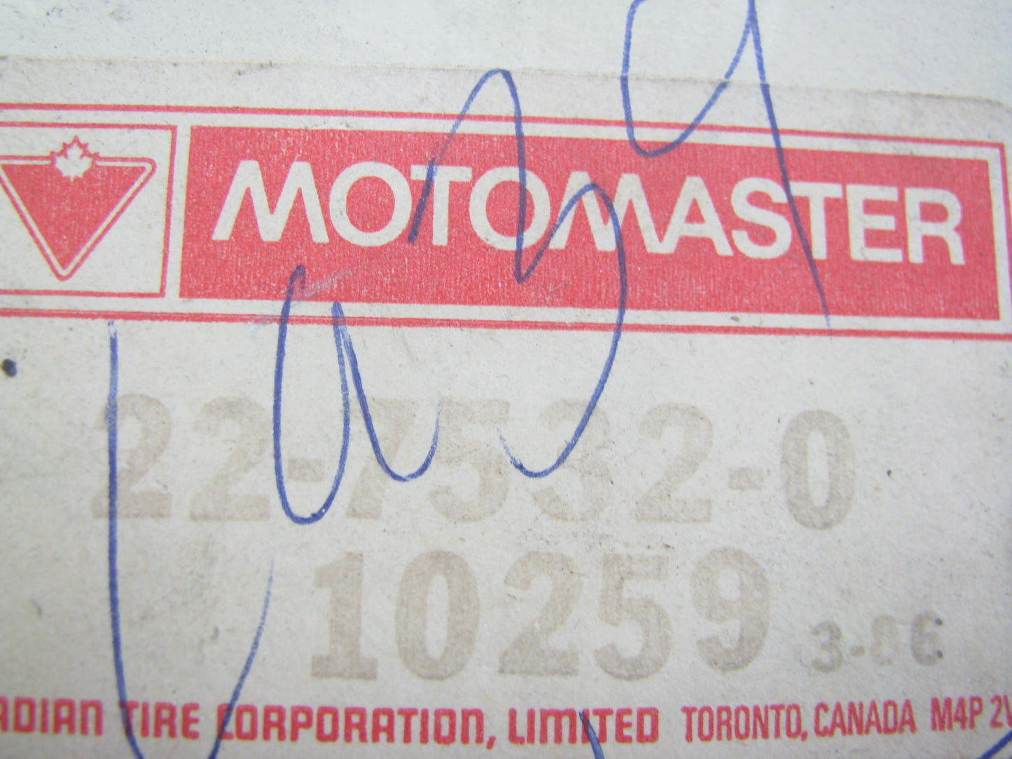 Motomaster 22-7532-0 Suspension Ball Joint Assembly - Front Lower