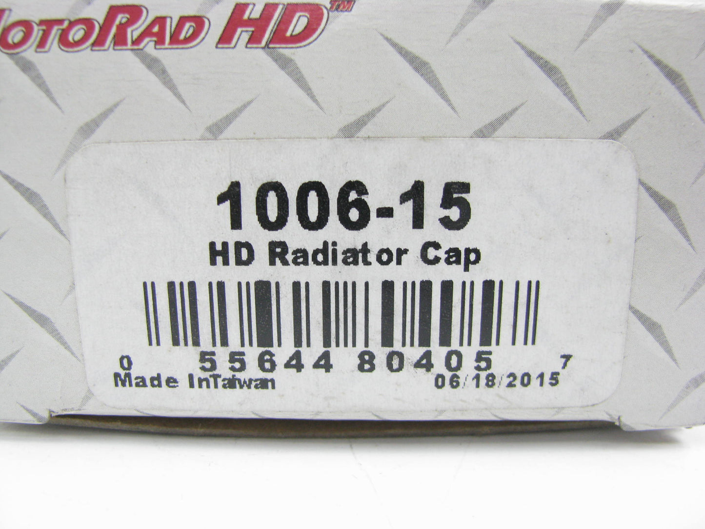 Motorad 1006-15 Heavy Duty Radiator Cap - 15 Psi