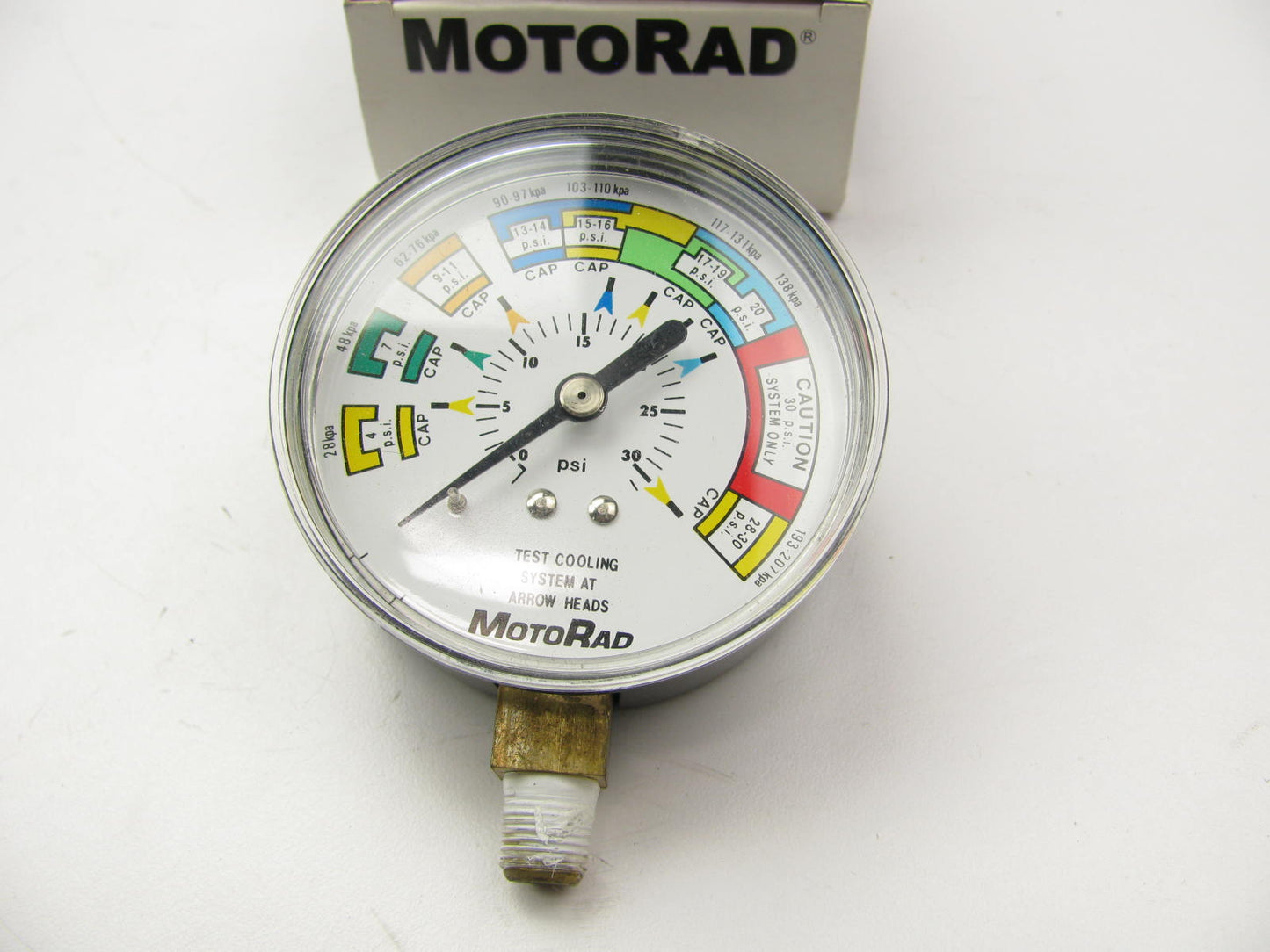 Motorad 3000 Cooling System Pressure Tester Gauge