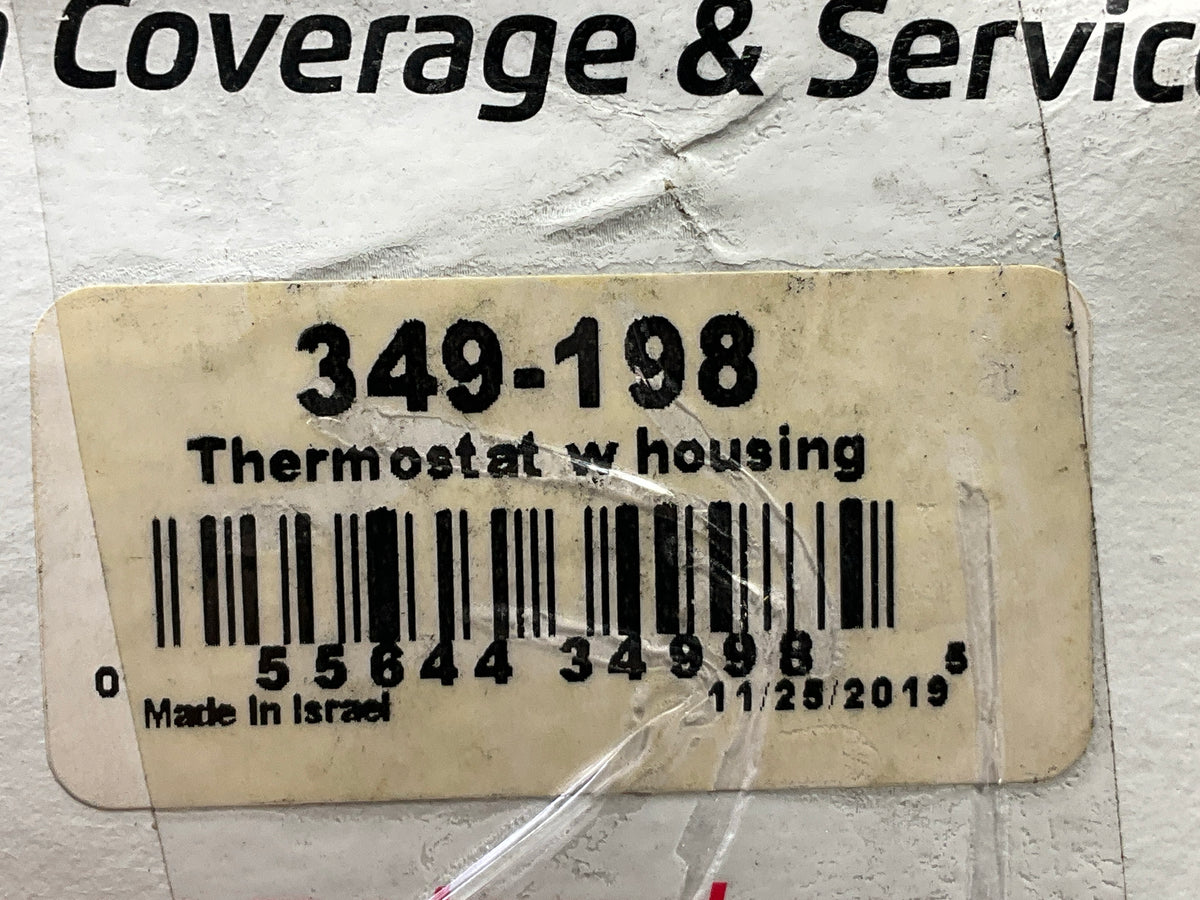 Motorad 349-198 Engine Coolant Thermostat Water Neck - 198F