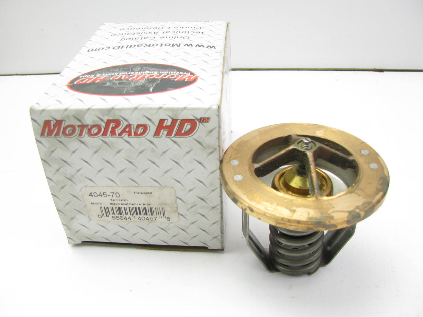 Motorad 4045-70 Engine Coolant Thermostat - Heavy Duty 170 Degree