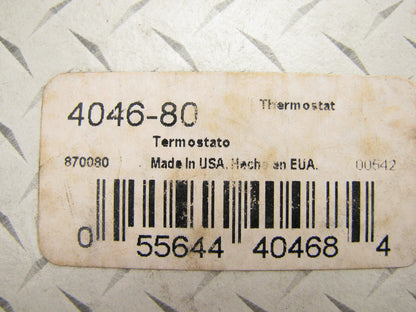 Motorad 4046-80 Engine Coolant Thermostat - Heavy Duty - 180 Degree