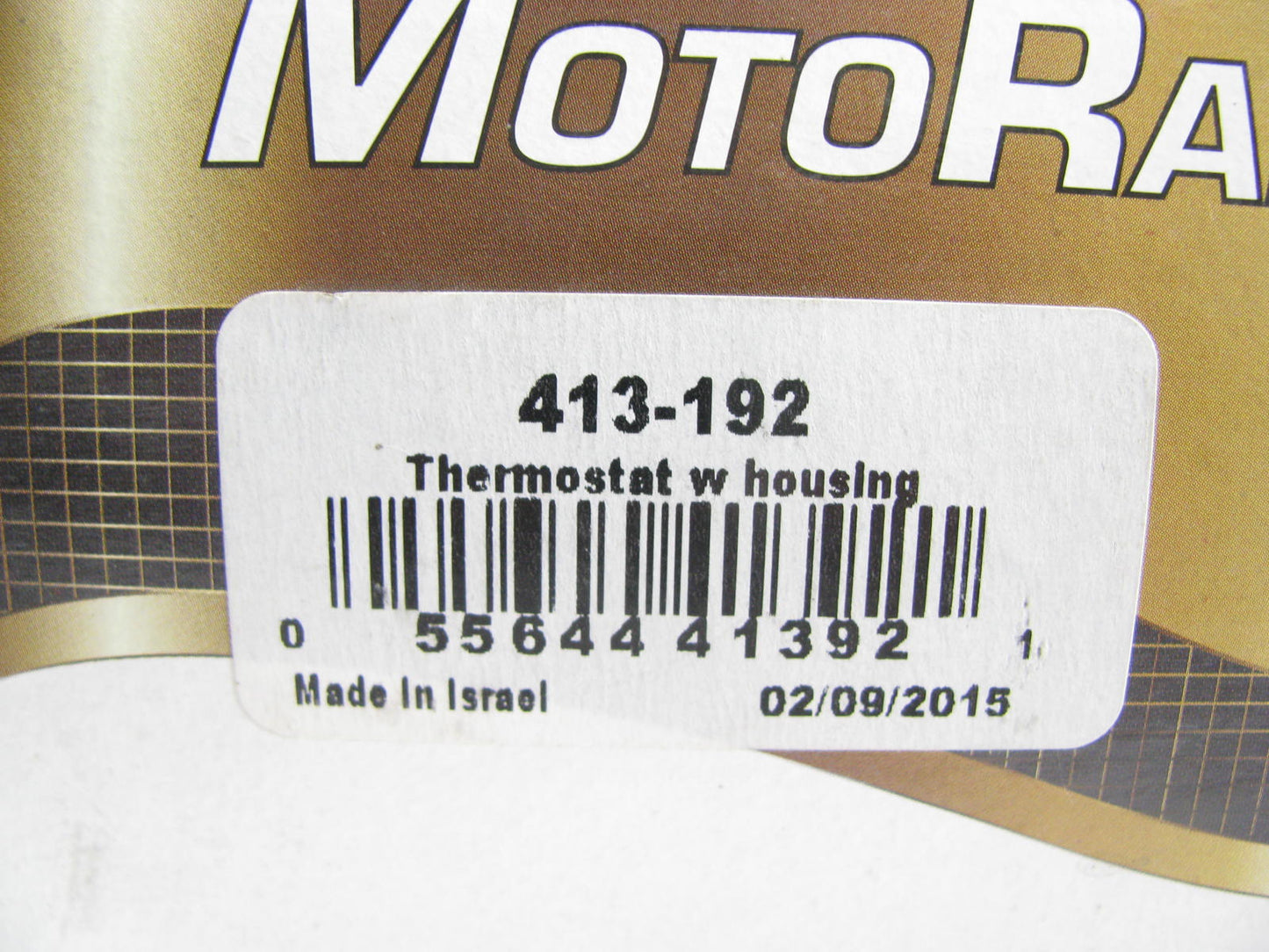 Motorad 413-192 Engine Coolant Thermostat & Housing - 192 Degree