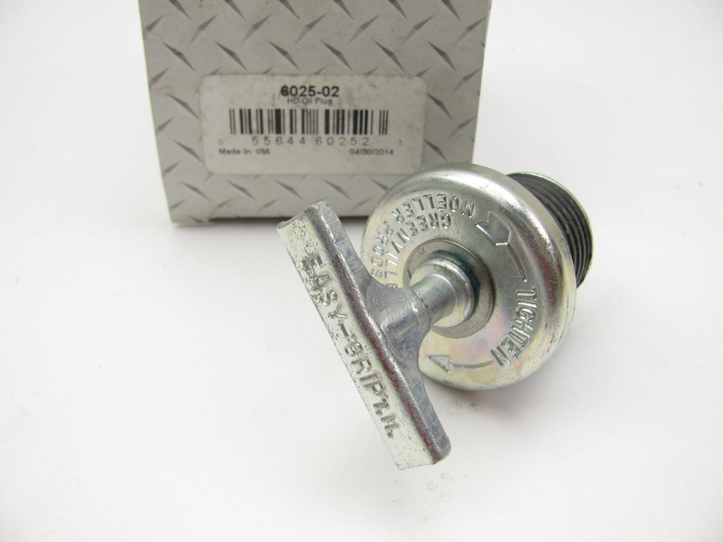 Motorad 6025-02 Heavy Duty Engine Oil Plug - 1-1/4'' Size
