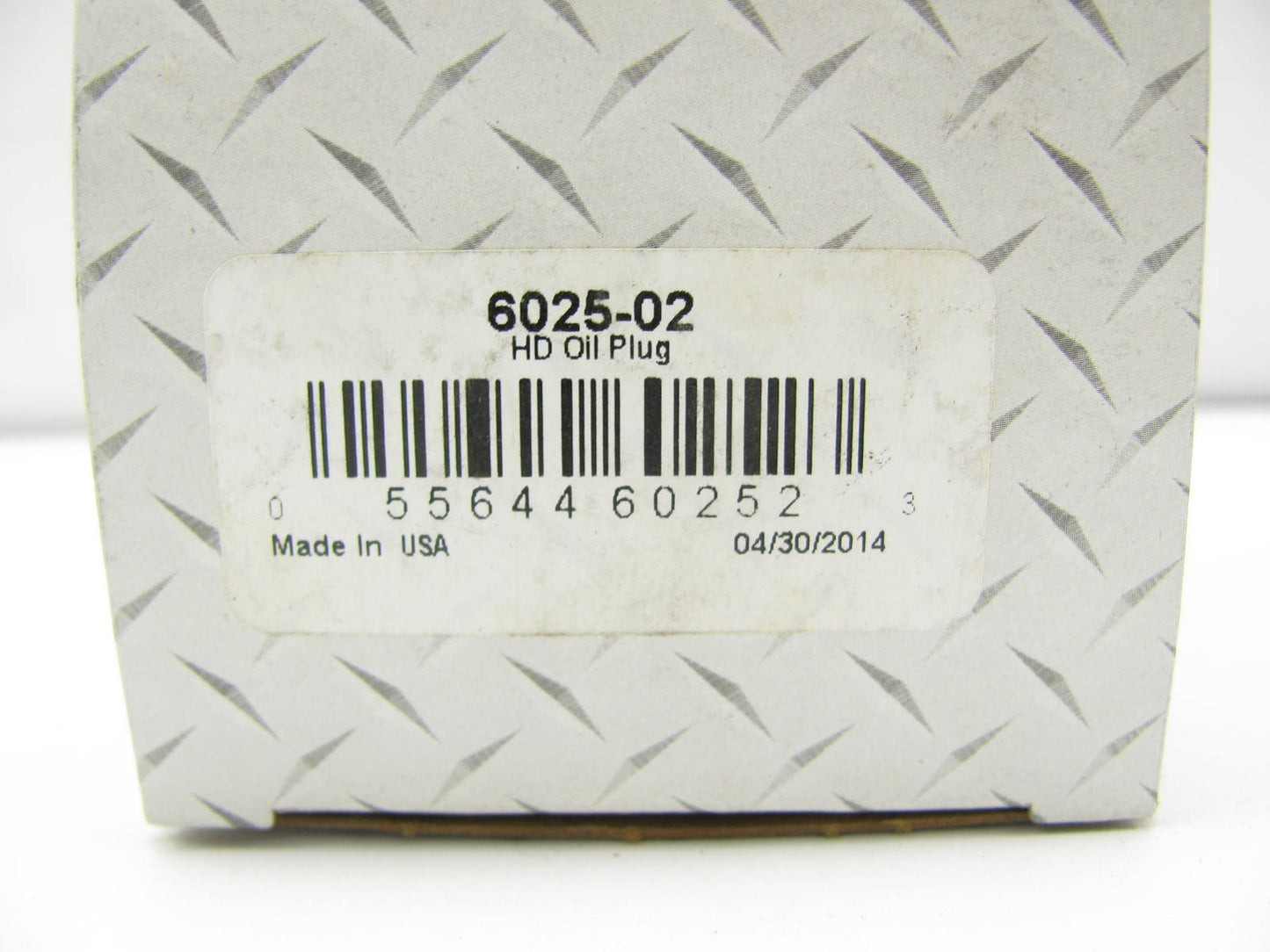 Motorad 6025-02 Heavy Duty Engine Oil Plug - 1-1/4'' Size