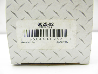 Motorad 6025-02 Heavy Duty Engine Oil Plug - 1-1/4'' Size