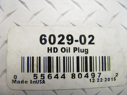 Motorad 6029-02 Heavy Duty Oil Plug - Size 1-1/2''